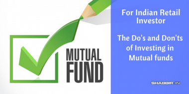 Dos and Don'ts of Investing in Mutual funds