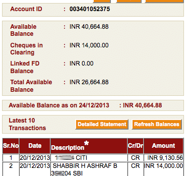 ICICI Check Not Cleared on 5th Working Day